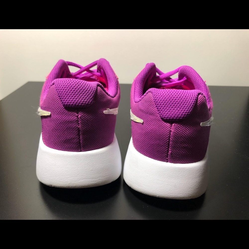 Nike Tanjun Print (GS) Youth Girls/ Violet Pink - Picture 4 of 6